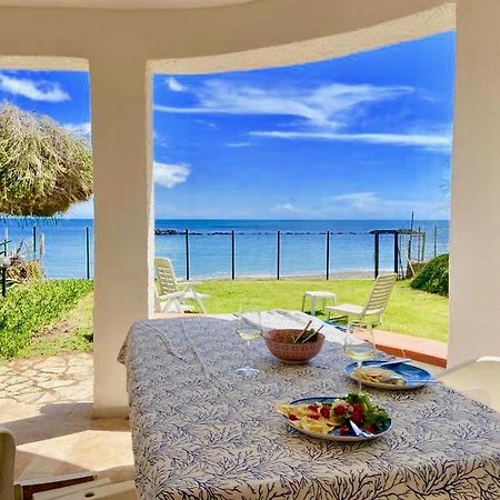 Paradise Beachfront Villa, Porto Columbu, Sardinia Porto Columbu - Perd'E Sali Dış mekan fotoğraf